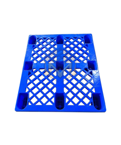 Pallet nhựa cóc 1200x1000x140mm màu xanh dương