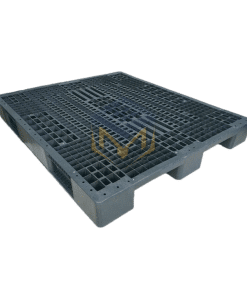 Pallet nhựa đen tái sinh 1200x1400x150mm