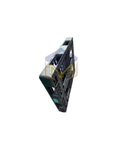 Pallet nhựa cũ màu đen 1100x1300x150mm