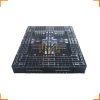 Pallet nhựa cũ màu đen 1100x1400x150mm