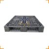 Pallet nhựa cũ màu đen 1200x1000x150mm