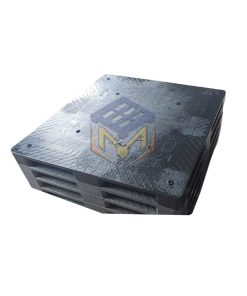 Pallet nhựa mặt kín 1000x1000x85mm