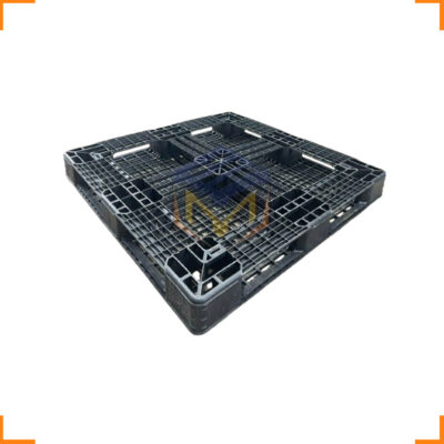 Pallet nhựa mặt lưới 1100x1100x120mm
