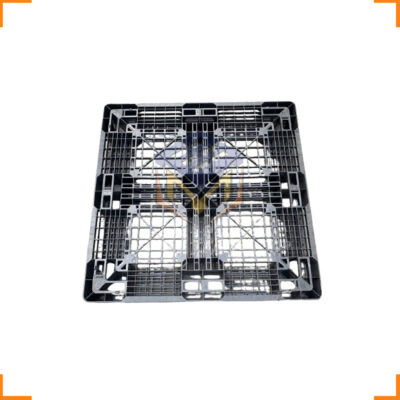 Pallet nhựa mặt lưới 1100x1100x130mm