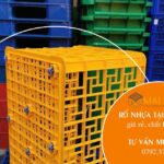 Địa chỉ mua rổ nhựa tại Bạc Liêu uy tín, giá rẻ, chất lượng cao