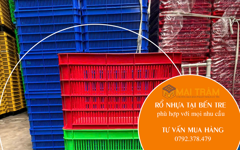 Tư vấn chọn mua rổ nhựa tại Bến Tre phù hợp với mọi nhu cầu