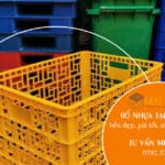 Mua rổ nhựa tại Cà Mau bền đẹp, giá tốt, nhiều chủng loại