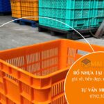 Mua rổ nhựa tại Cam Ranh giá rẻ, bền đẹp, đa dạng mẫu mã