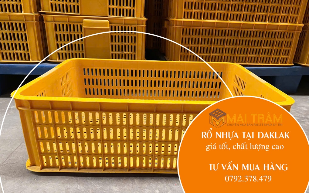Mua rổ nhựa tại Daklak ở đâu giá tốt, chất lượng cao