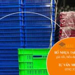 Tổng kho rổ nhựa tại Long An giá tốt, bền đẹp, đủ kích thước