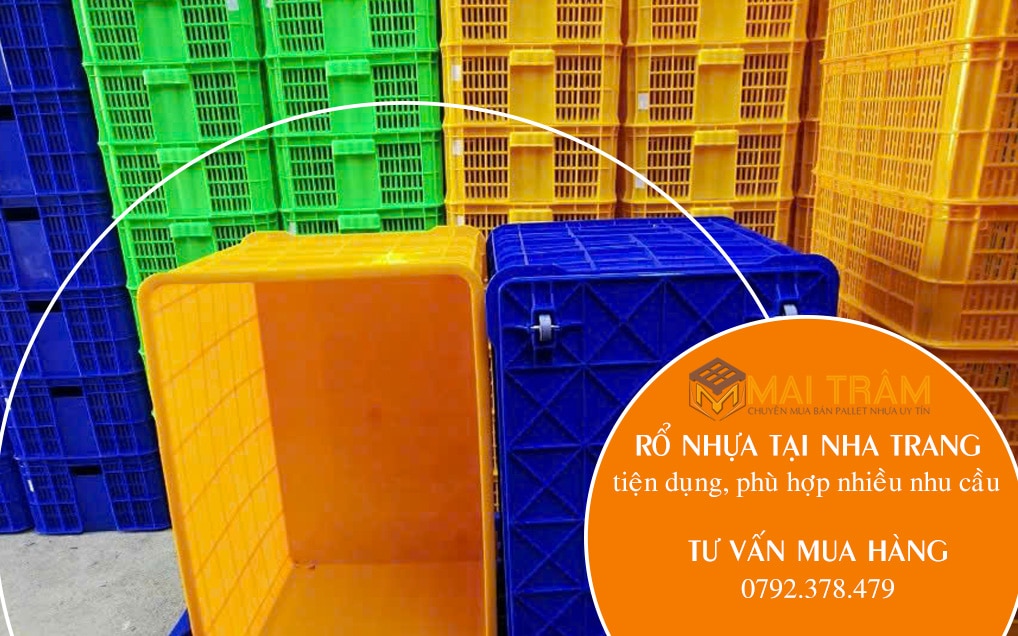 Mua rổ nhựa tại Nha Trang tiện dụng, phù hợp nhiều nhu cầu