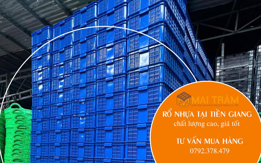 Cung cấp rổ nhựa tại Tiền Giang chất lượng cao, giá tốt