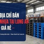 bán pallet nhựa cũ mới tại Long An