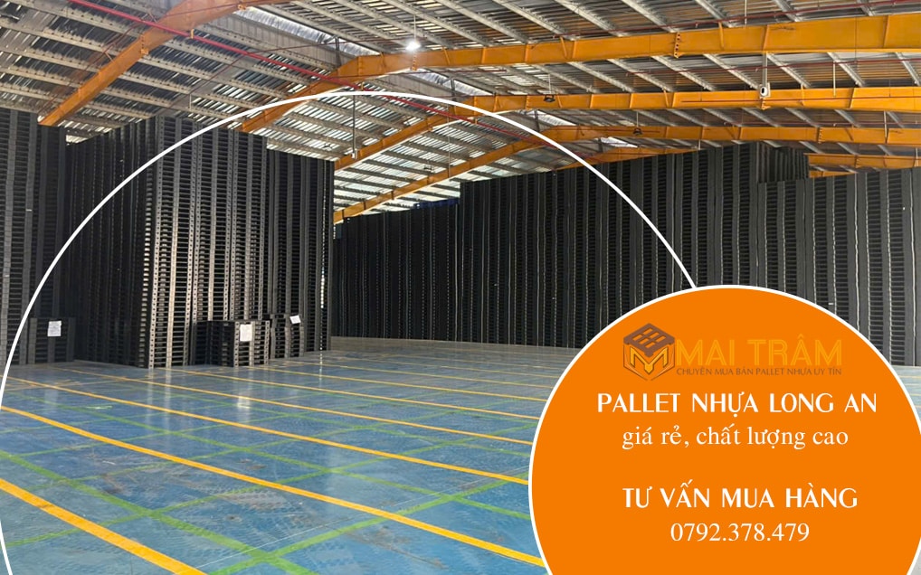 Pallet nhựa tại Long An giá rẻ, chất lượng cao