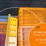 Mua rổ nhựa tại Bảo Lộc bền đẹp, chất lượng, giá tốt