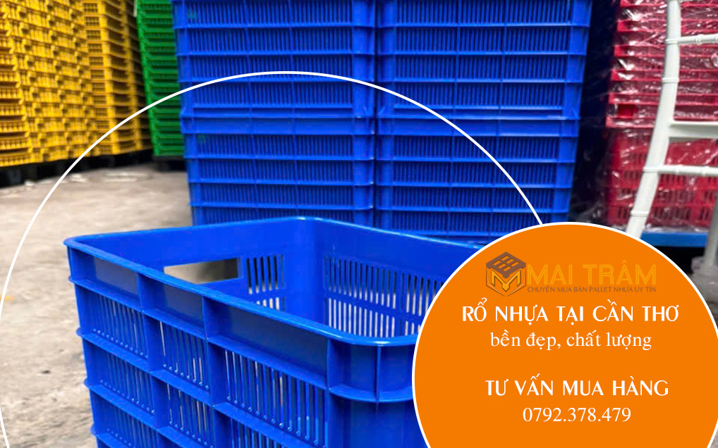 Mua rổ nhựa tại Cần Thơ chất lượng, bền đẹp, đủ chủng loại