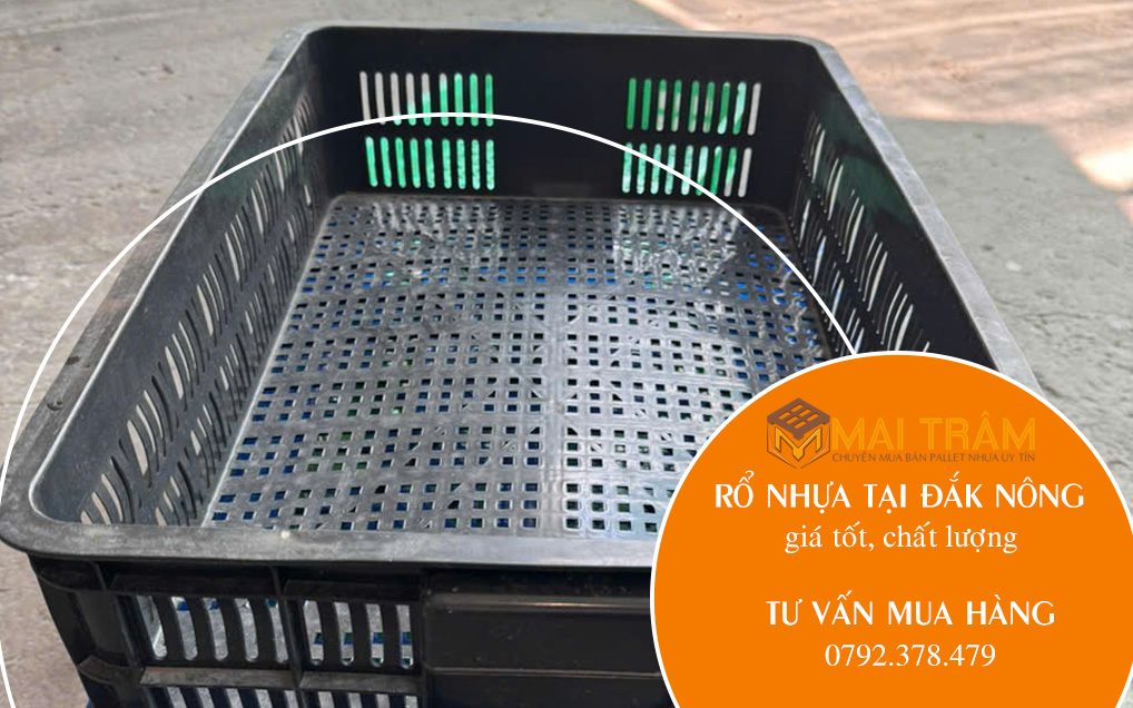 Mua rổ nhựa tại Đắk Nông giá tốt, uy tín và chất lượng