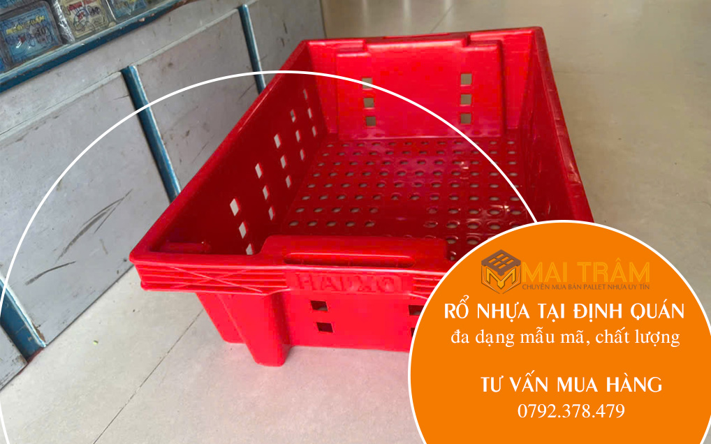 Mua rổ nhựa tại Định Quán đa dạng mẫu mã, giá rẻ, chất lượng