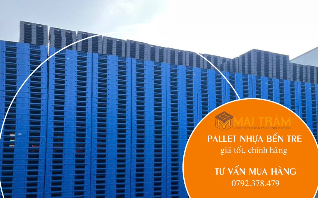 Pallet nhựa tại Bến Tre giá tốt cho doanh nghiệp 