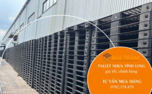 Mua pallet nhựa tại Vĩnh Long bền, giao hàng tận nơi