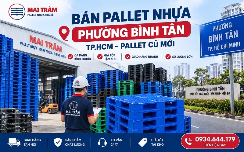 Bán Pallet Nhựa Phường Bình Tân