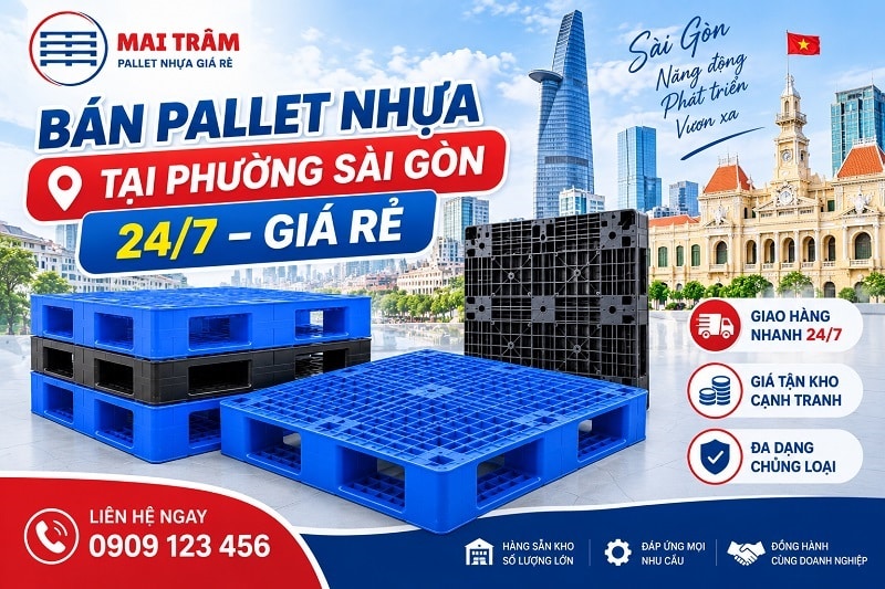 Bán Pallet Nhựa Tại Phường Sài Gòn