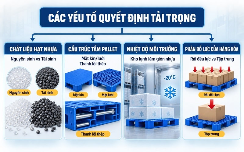 Các yếu tố quyết định tải trọng