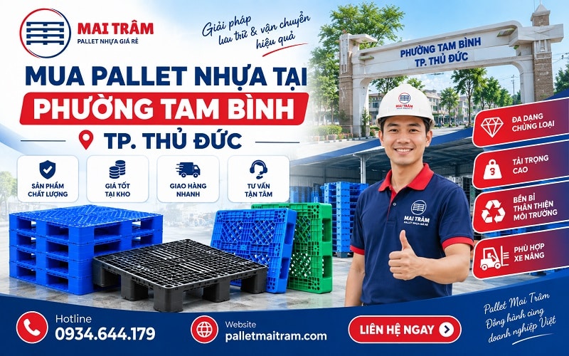 Mua Pallet Nhựa Tại Phường Tam Bình Uy Tín