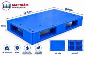 Pallet Nhựa 600x1000mm