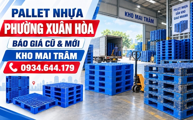 Pallet Nhựa Phường Xuân Hòa