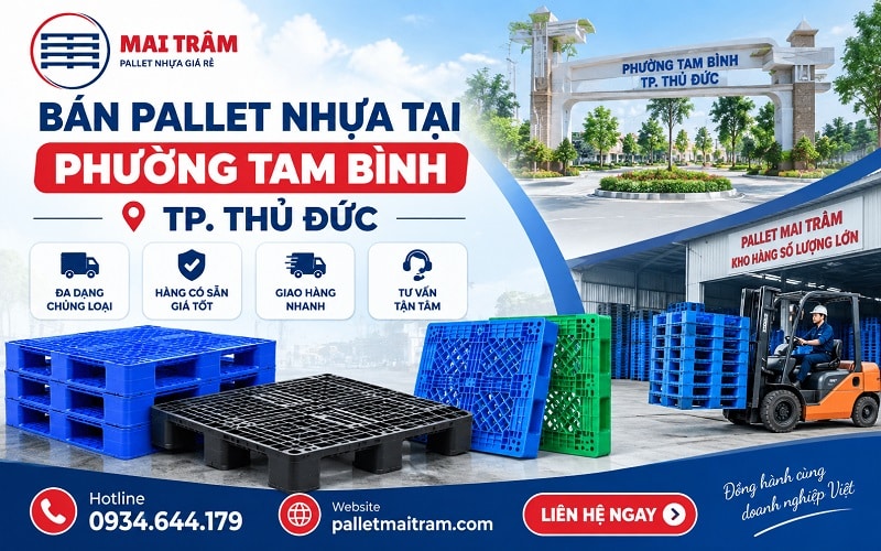 Pallet Nhựa Tại Phường Tam Bình