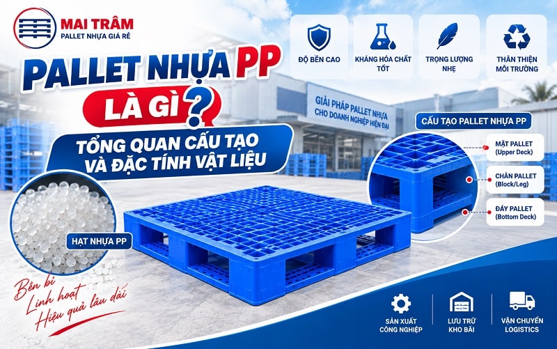 Pallet nhựa PP là gì