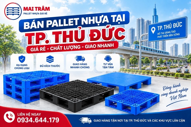 bán pallet nhựa tại thủ đức