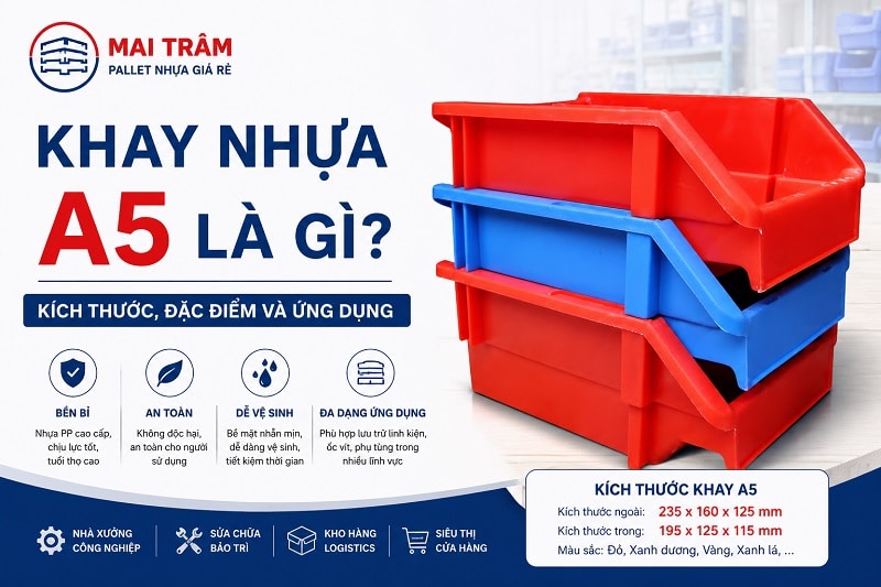 khay nhựa A5