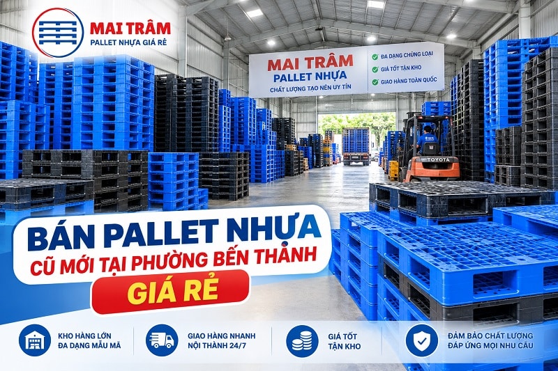 pallet nhựa tại Bến Thành