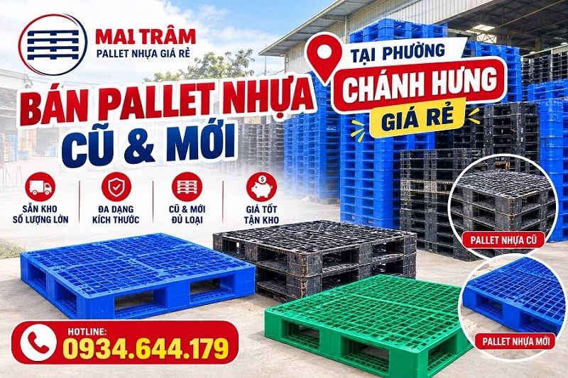 Pallet Nhựa Cũ & Mới Tại Phường Chánh Hưng