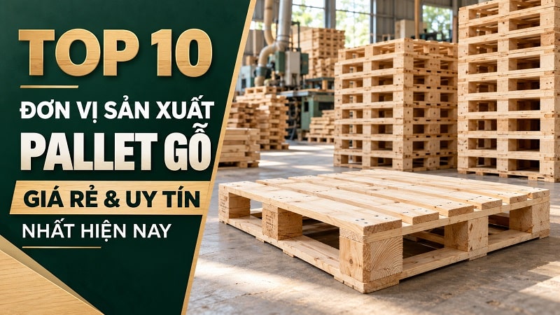 Đơn Vị Sản Xuất Pallet Gỗ