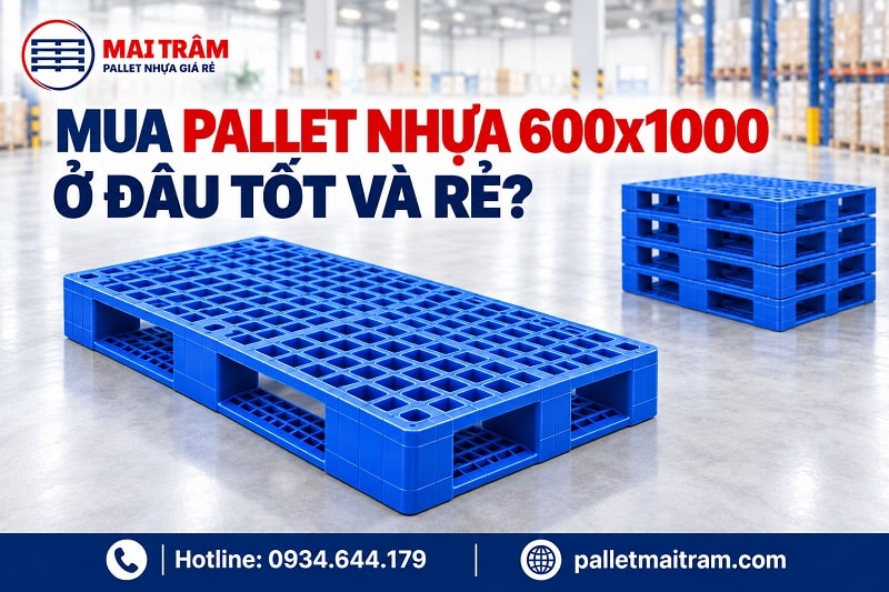 Pallet Nhựa 600x1000