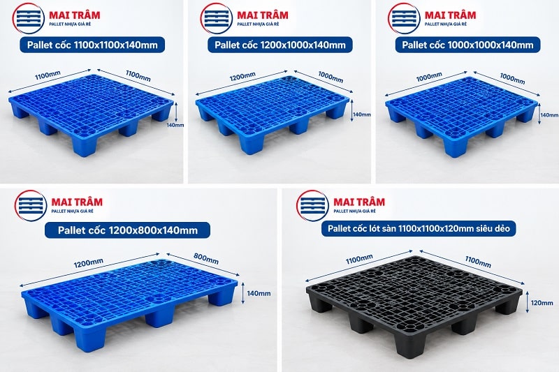 Pallet cốc 1200x800x140mm