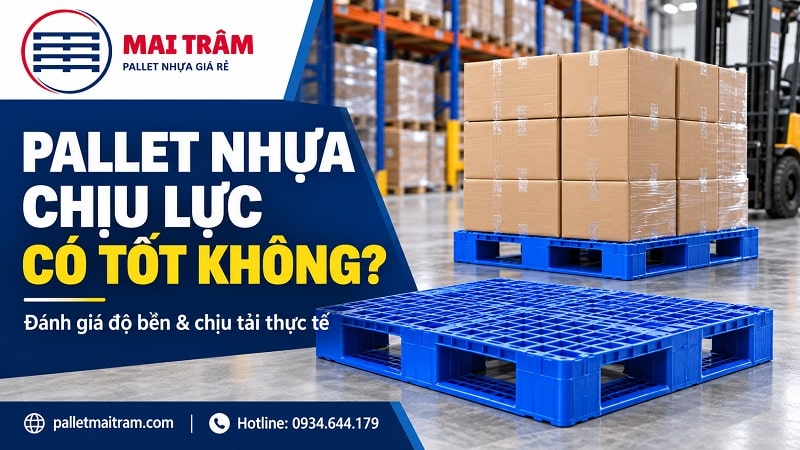 Pallet nhựa chịu lực có tốt không