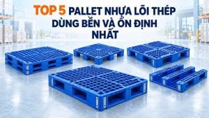 Top 5 Pallet Nhựa Lõi Thép Dùng Bền