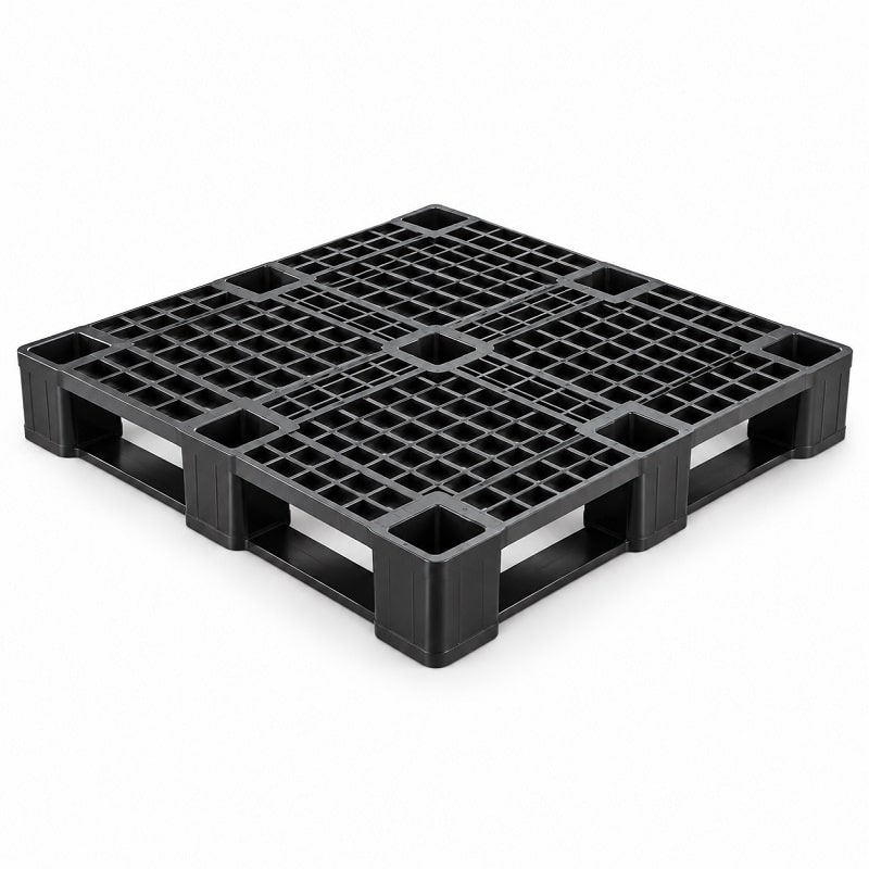 pallet nhựa đen 1100 × 1100 × 150 mm